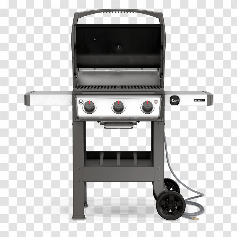 Barbecue Weber Spirit II E-310 Weber-Stephen Products Grilling E-210 - Silhouette - Natural Gas Grills Transparent PNG