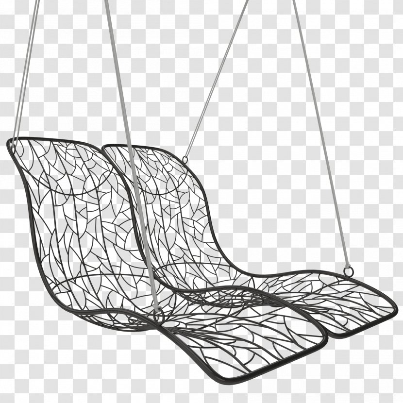Eames Lounge Chair Furniture Daybed Recliner - Hanging Transparent PNG