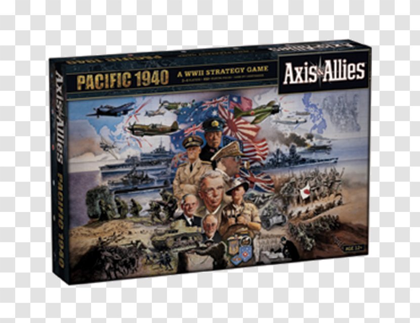 Axis & Allies: Pacific 1940 Europe Allies Miniatures - Troop Transparent PNG