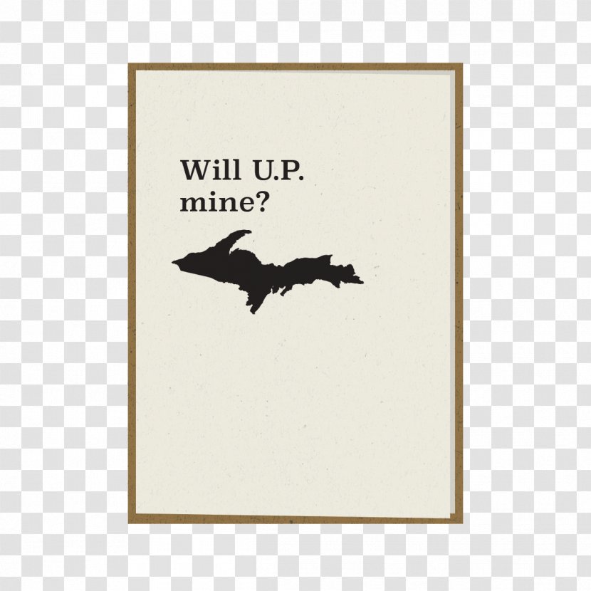 Upper Peninsula English Pasty Great Lakes Greeting & Note Cards Eh - Valentine Transparent PNG