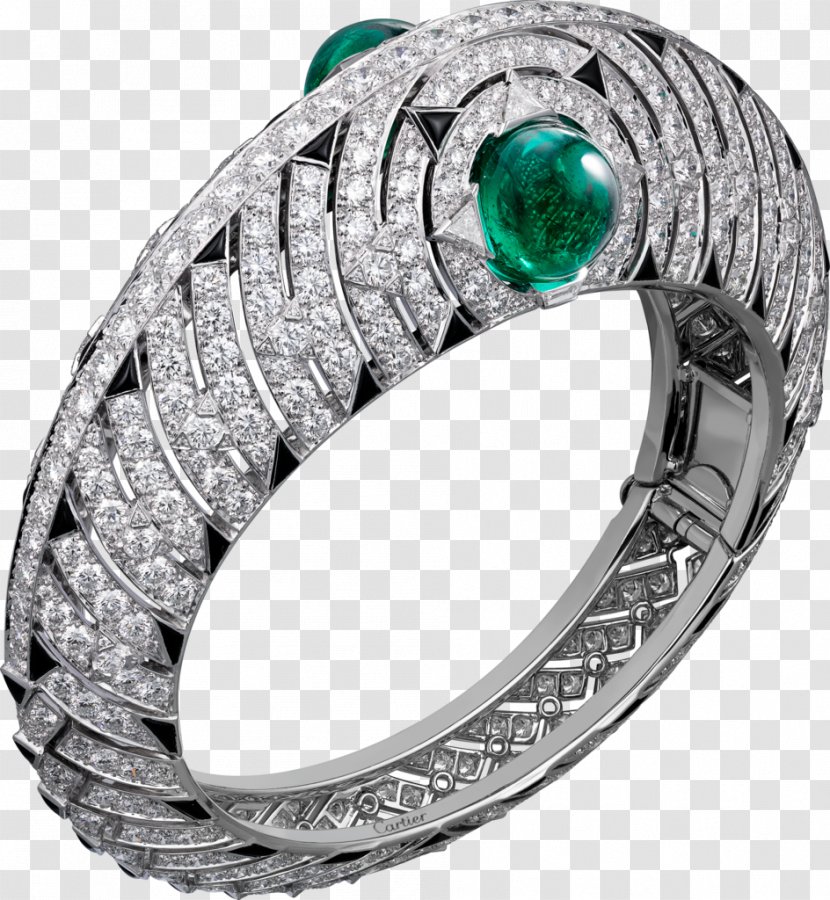 Emerald Jewellery Earring Bracelet Cartier Transparent PNG