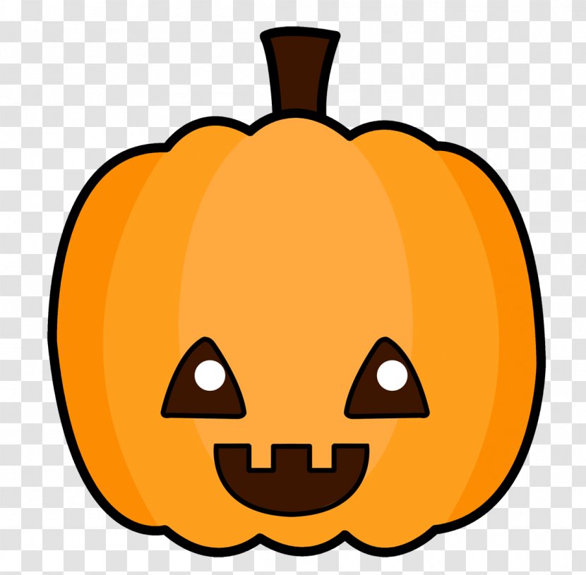 Pumpkin Jack-o'-lantern Cuteness Halloween Clip Art - Blog Transparent PNG