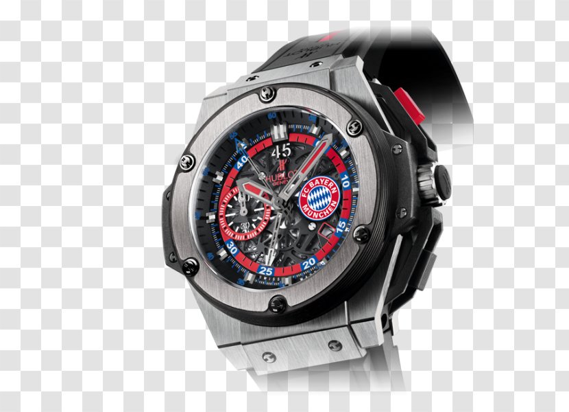 FC Bayern Munich Hublot Watch Clock - Chronograph Transparent PNG