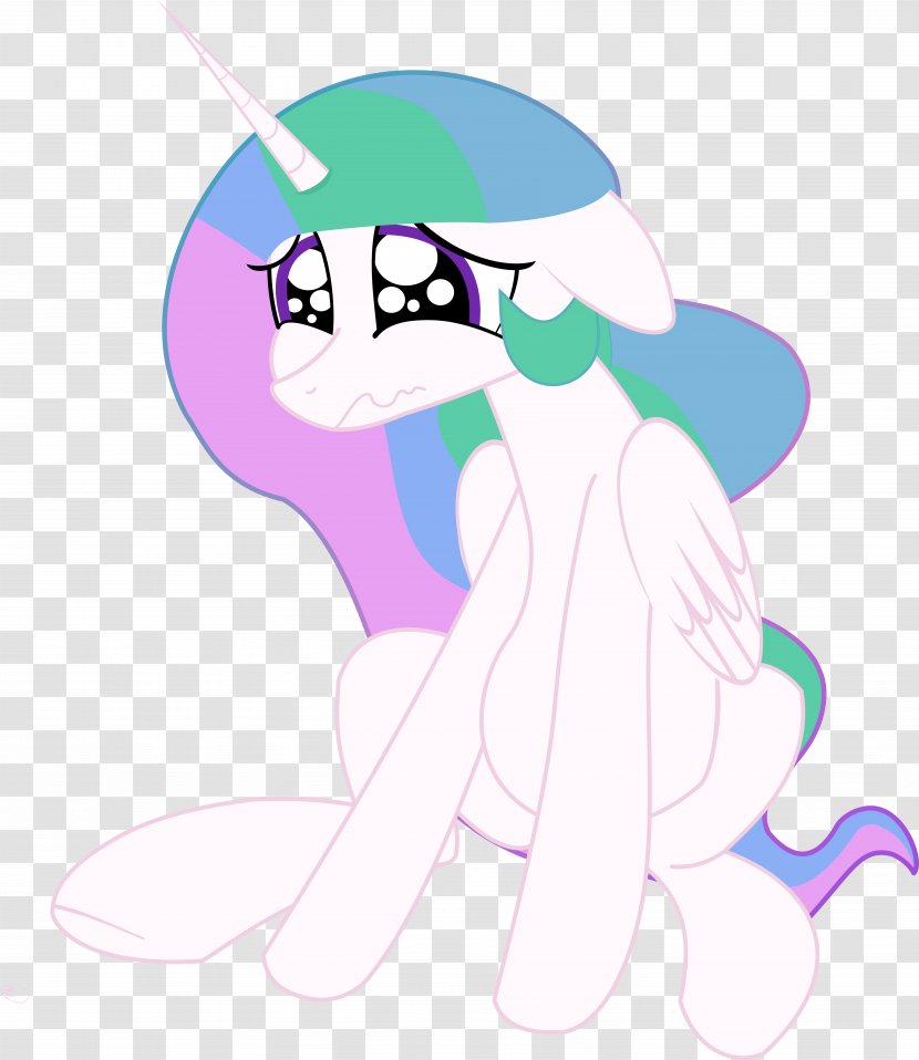 Princess Celestia Sadness Photography - Frame - Stroke Transparent PNG