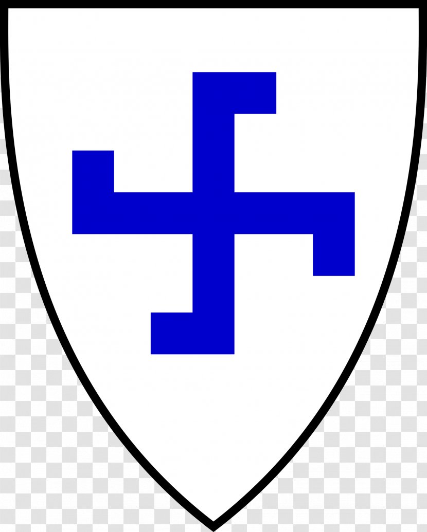 Fylfot Swastika Christian Cross Potent - Brand - Across Transparent PNG