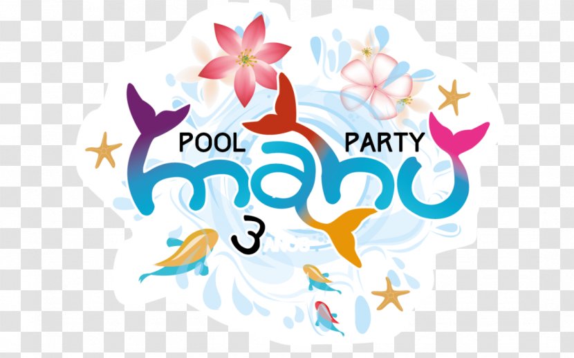 Desktop Wallpaper Brand Clip Art - Design M - Pool Party Transparent PNG