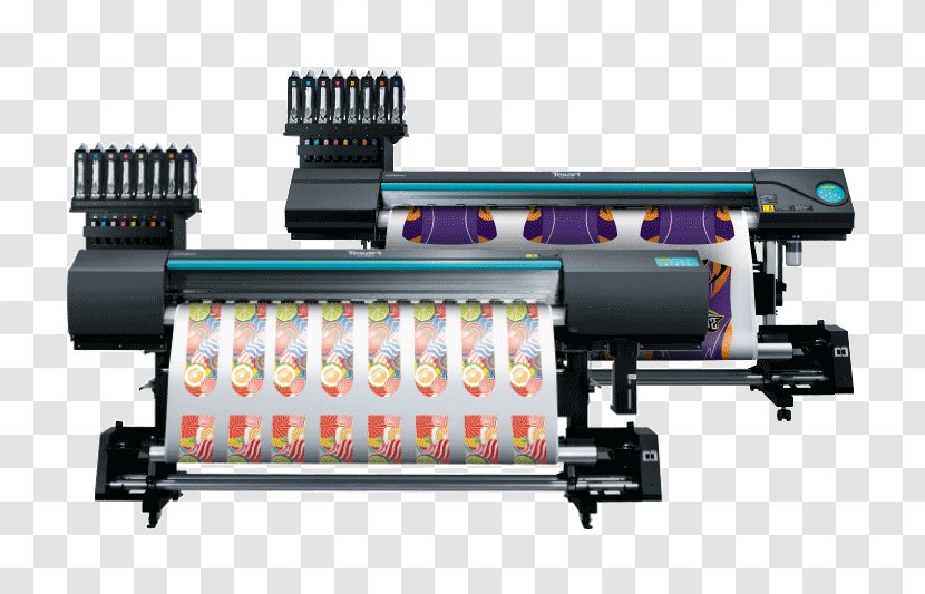 Dye-sublimation Printer Printing Paper - Machine Transparent PNG