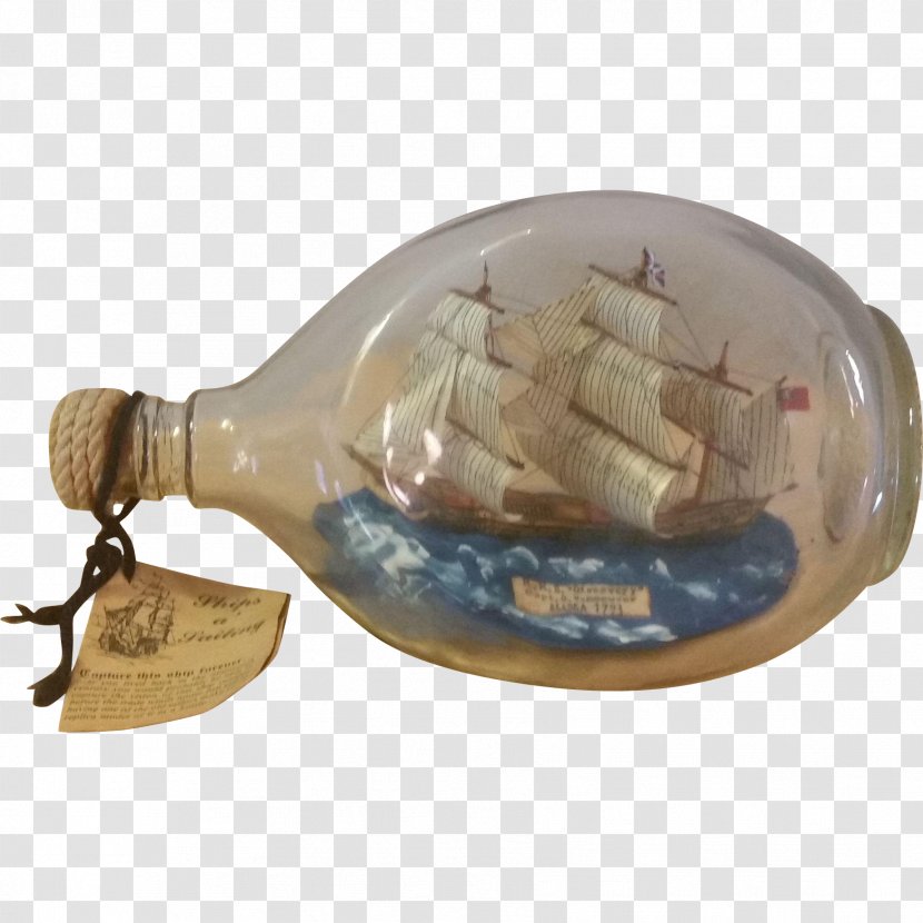 Ship Glass Bateau En Bouteille Bottle Tableware Transparent PNG
