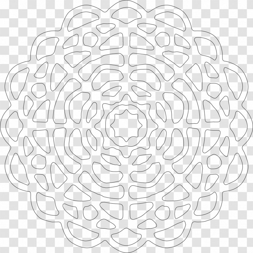 Circle Sphere Symmetry - White - Design Transparent PNG