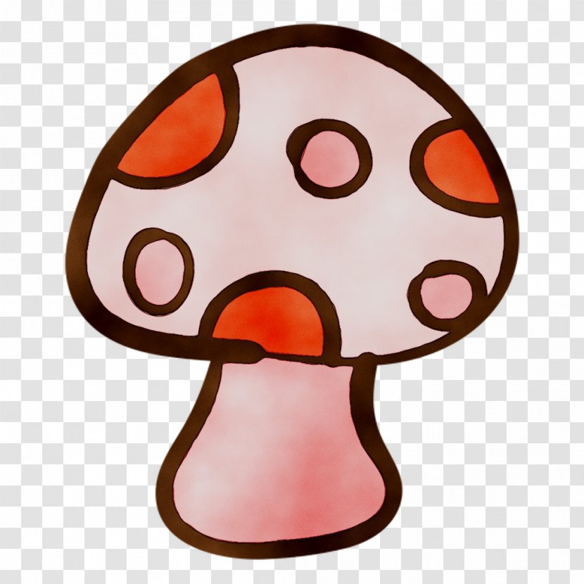 Clip Art Nose Animal Orange S.A. - Sa - Mushroom Transparent PNG