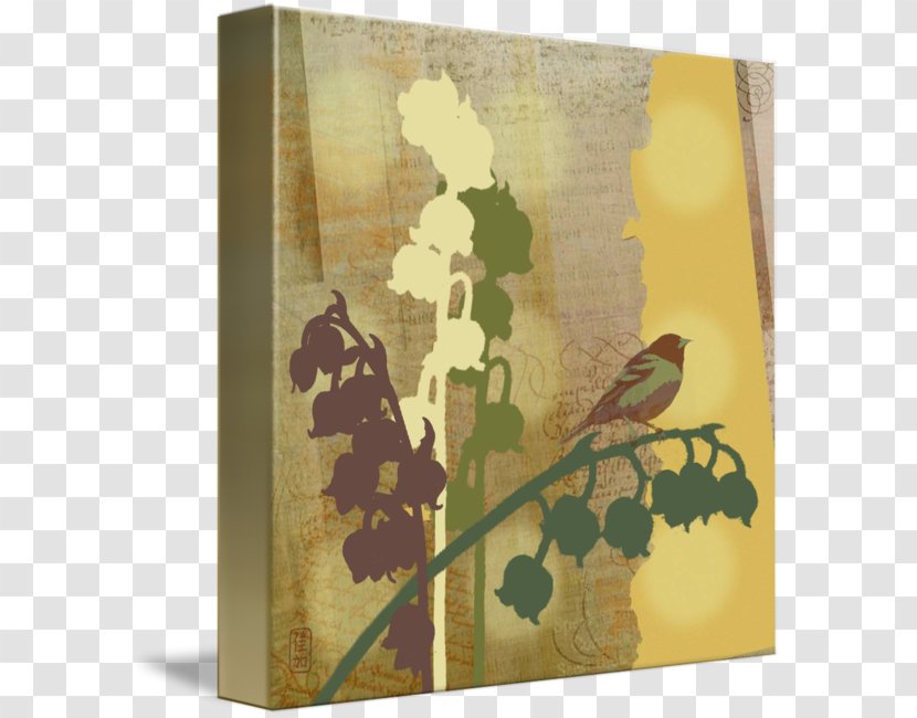 Gallery Wrap Printmaking Bird Canvas Art - Butterfly Transparent PNG