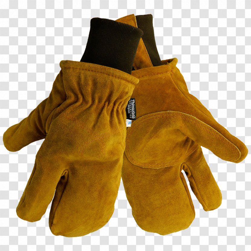 Cycling Glove Safety Cold Leather - Cowhide - Vest Transparent PNG