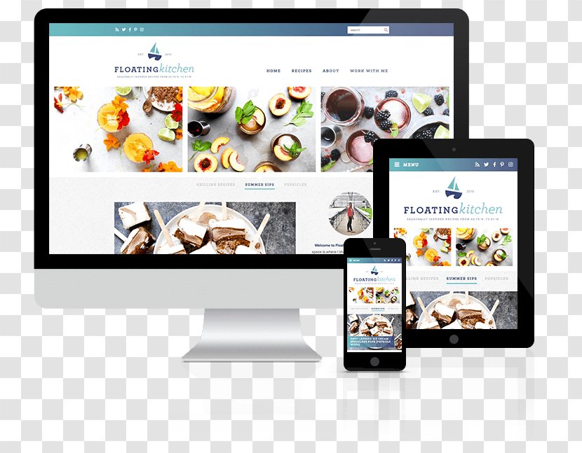 Responsive Web Design Logo Color Scheme Project - Food Transparent PNG