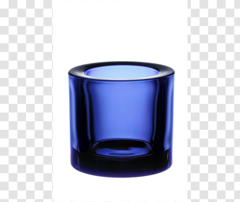 Iittala Blue Glass Ultramarine Industrial Design - Kivi Transparent PNG