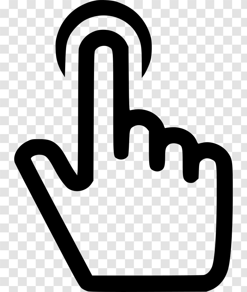 Computer Mouse Pointer Point And Click Cursor - Hand Transparent PNG