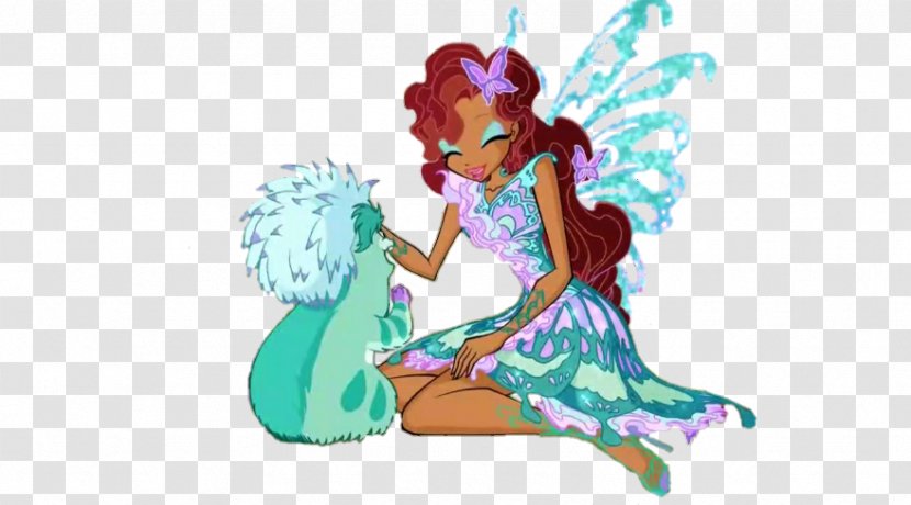 Aisha Butterflix Fairy Fan Art - Figurine Transparent PNG