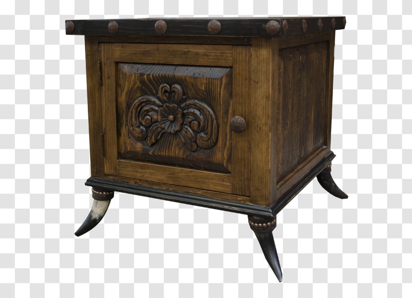 Bedside Tables Antique - End Table Transparent PNG