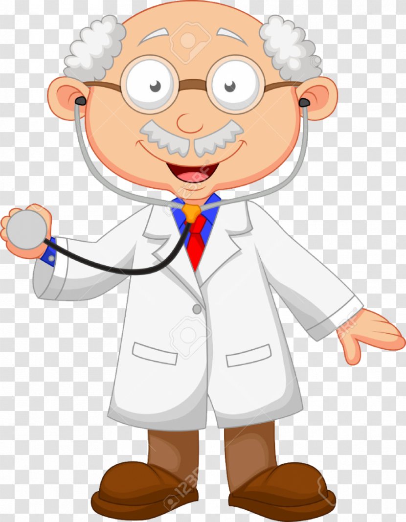 Physician Cartoon - Smile - Design Transparent PNG