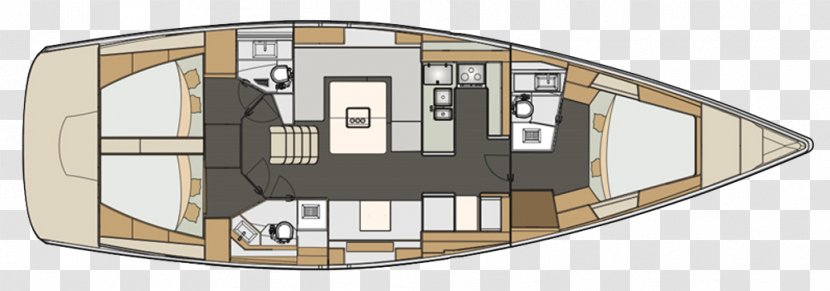 Yacht Charter Sailing Boat Hull - Plan Transparent PNG