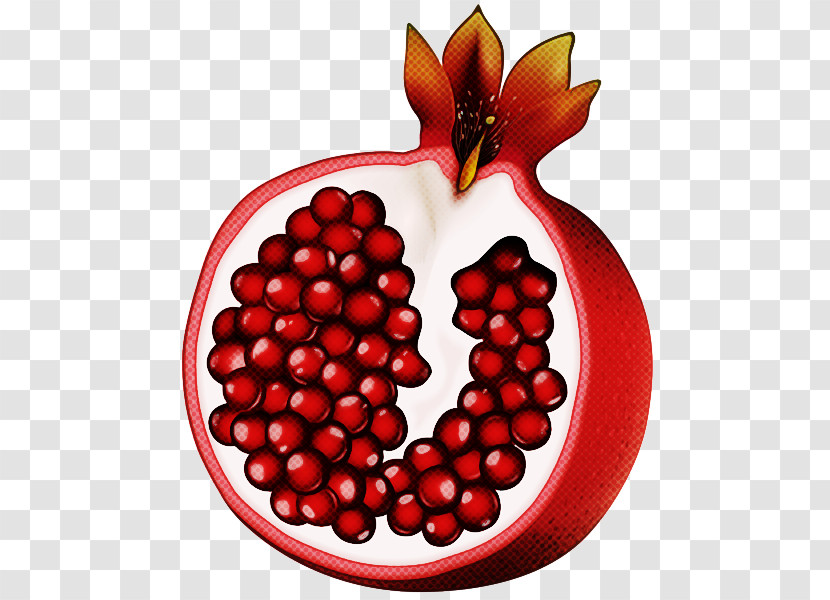 Pomegranate Natural Foods Fruit Red Superfruit Transparent PNG