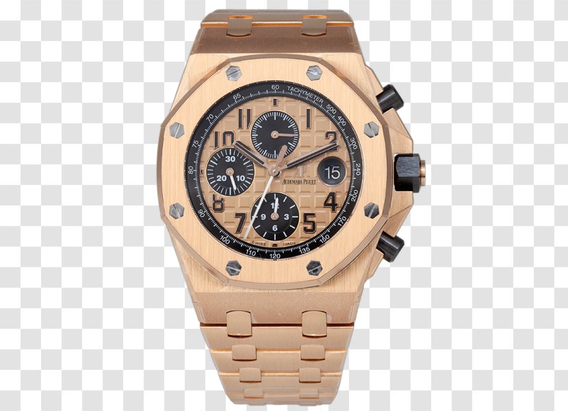 Audemars Piguet Royal Oak Offshore Chronograph Watch Gold - Jules Transparent PNG