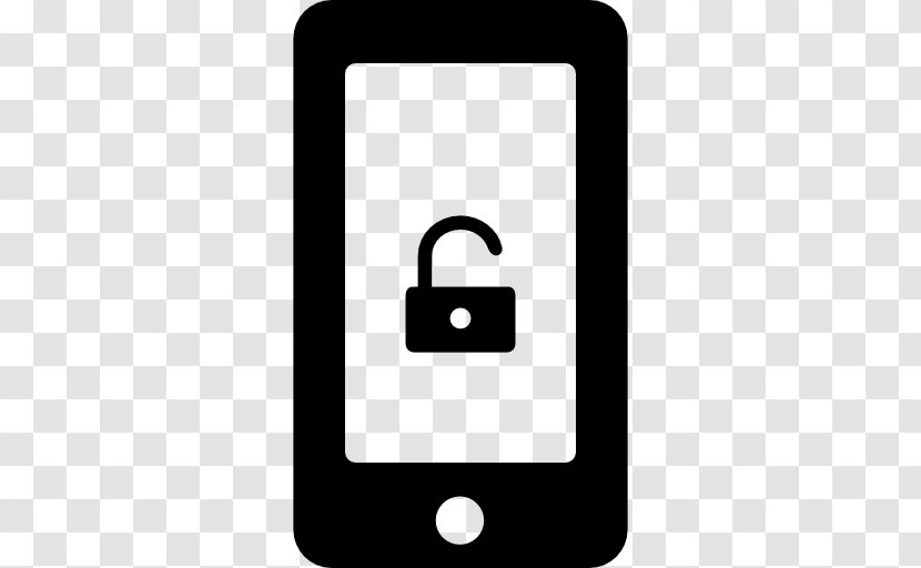Telephone IPhone Symbol Padlock - Lock - Iphone Transparent PNG