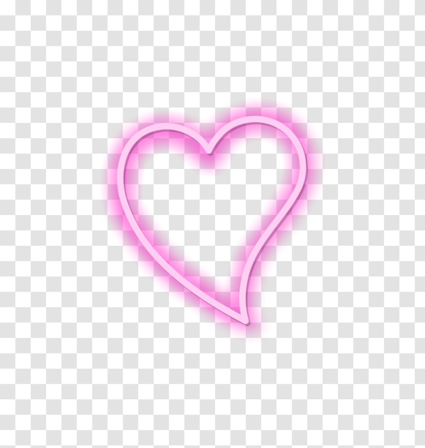 Neon Heartbeat 0 Planet R.A.I.N.B.O.W Starlight - Stock Photography - Pink Heart S Transparent PNG