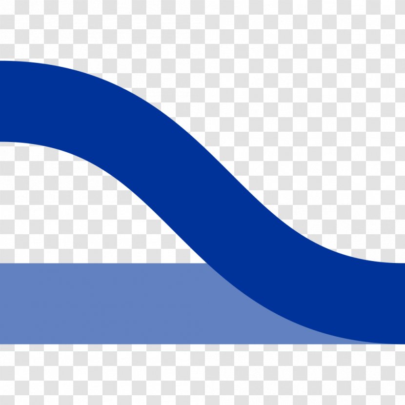 Line Angle Font - Blue Transparent PNG