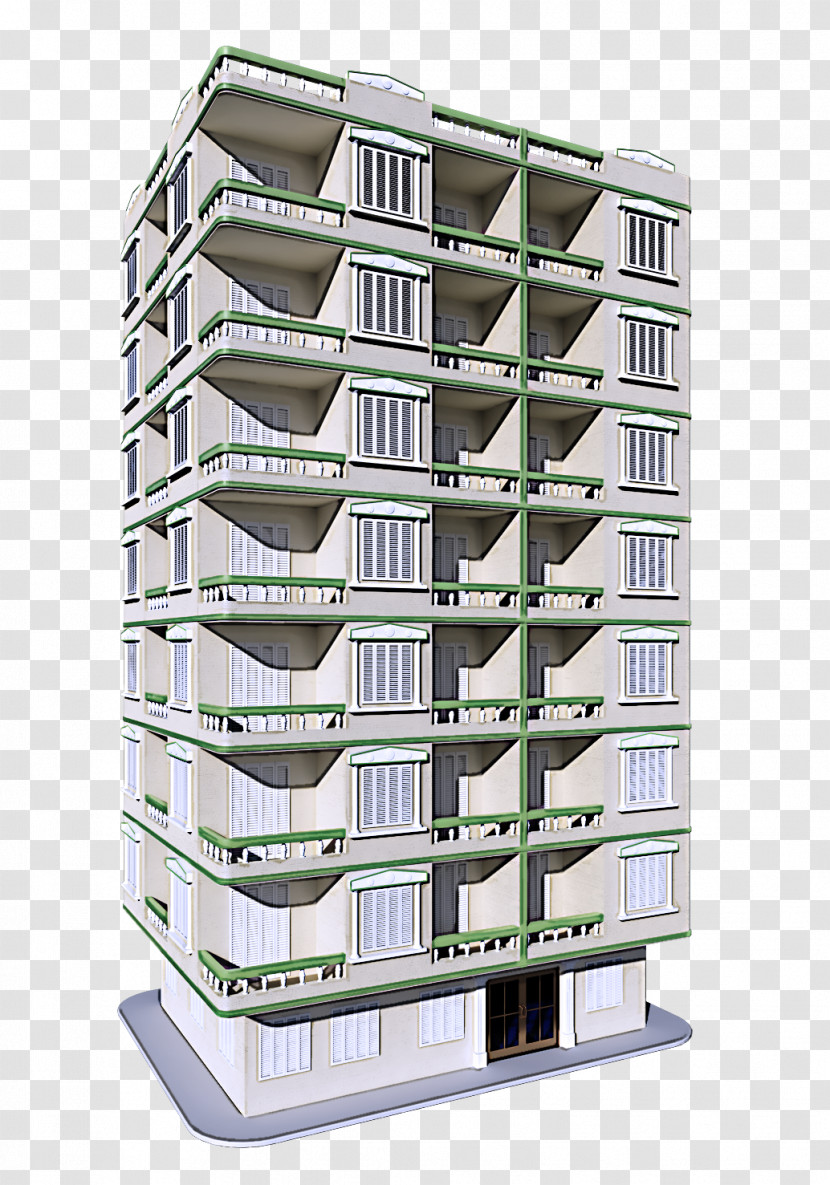 Tower Block Condominium Architecture Building Real Estate Transparent PNG