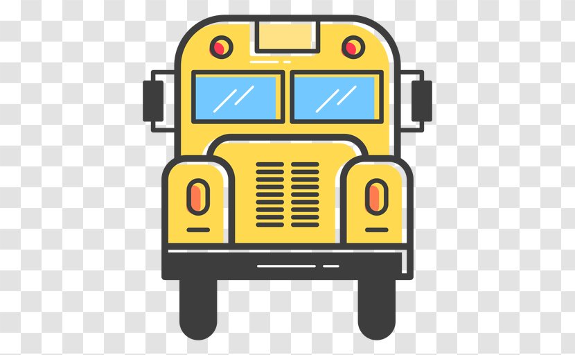 School Bus Drawing Illustration - Doodle Transparent PNG