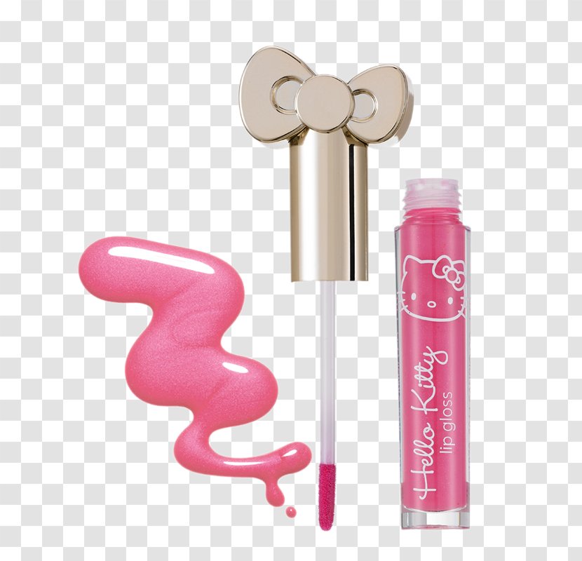 Lip Gloss Lipstick Hello Kitty Nail Polish - Peach Transparent PNG
