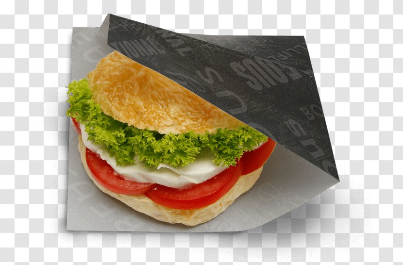 Breakfast Sandwich Hamburger Fast Food Ham And Cheese - Wrapper Transparent PNG