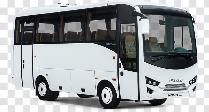Bus Isuzu Motors Ltd. Salociai Ir Partneriai Turquoise - Vehicle Transparent PNG