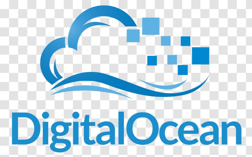 DigitalOcean Logo Virtual Private Server Business Computer Servers - Area Transparent PNG