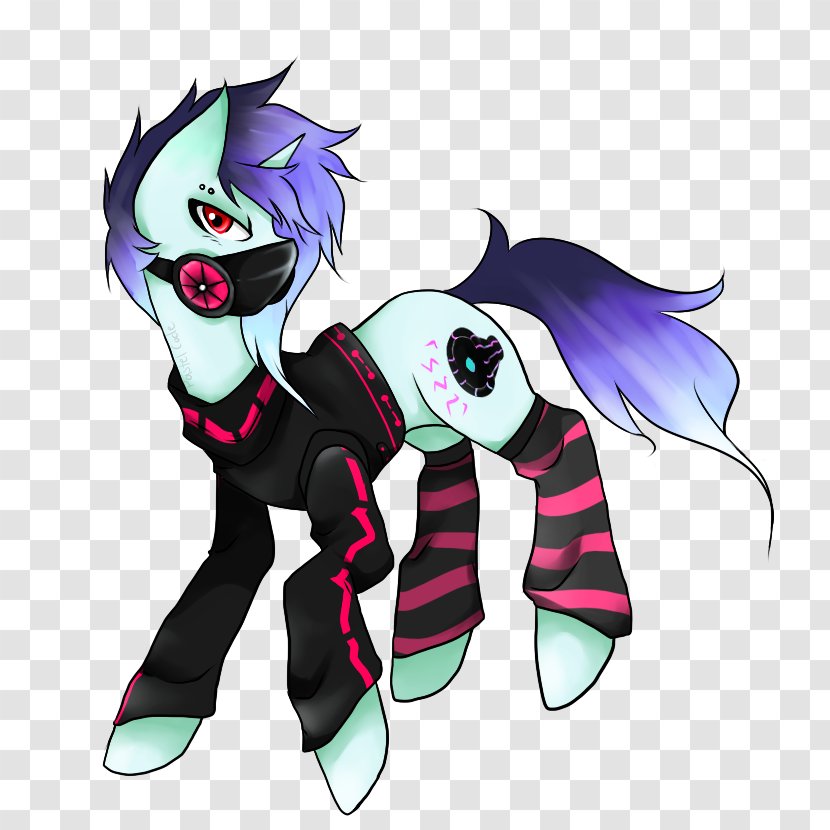 Horse Pony Animal Legendary Creature - Watercolor - Rave Party Transparent PNG