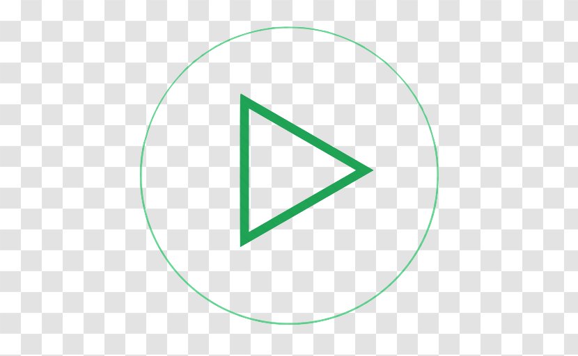 Arrow - Symbol - Green Triangle Transparent PNG