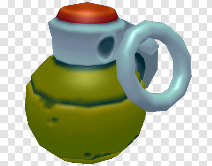 Worms 3D Grenade Weapon Bazooka Bomb - 3d Transparent PNG