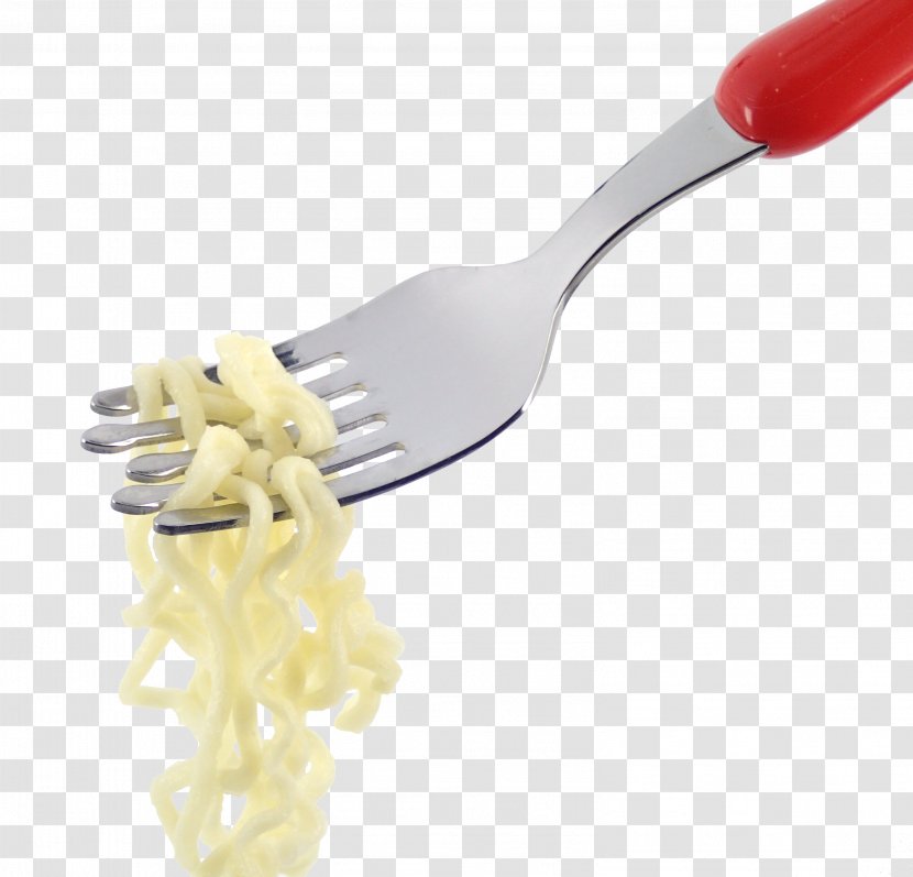 Fork Instant Noodle Spoon Ramen Transparent PNG