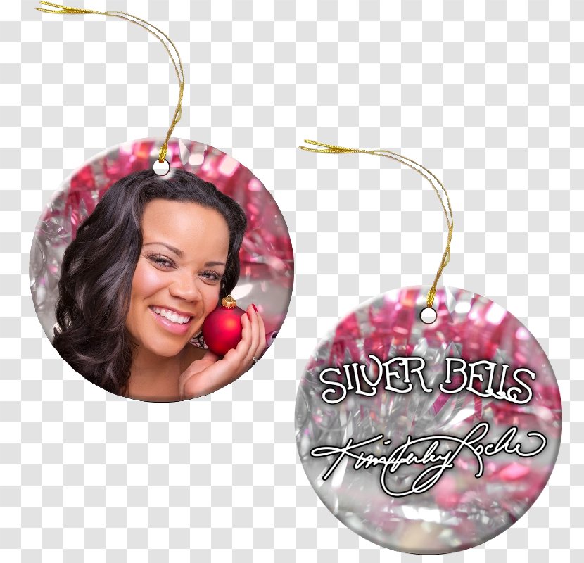 Earring Christmas Ornament Body Jewellery Pink M - Day Transparent PNG