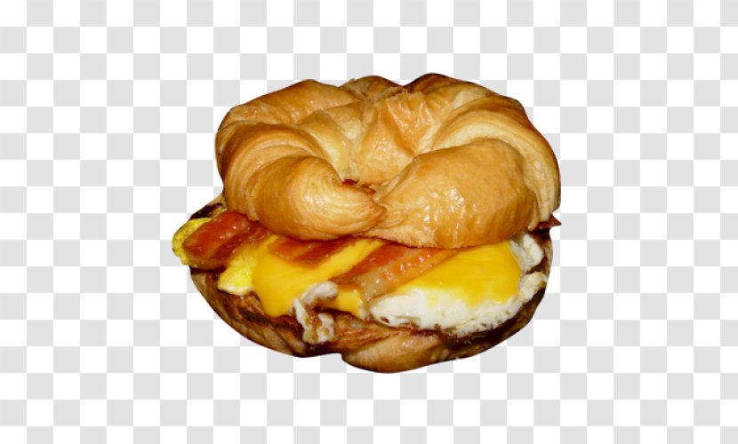 Breakfast Sandwich Croissant Ham And Cheese Danish Pastry - Baking - Egg Transparent PNG