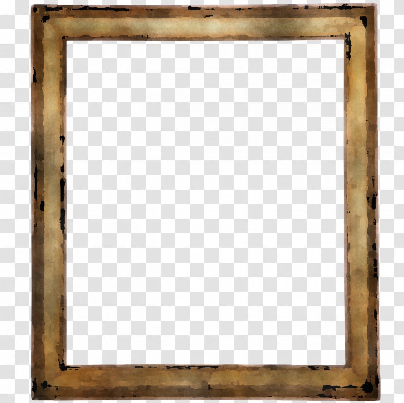 Picture Frame - Mirror - Metal Antique Transparent PNG