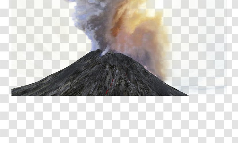 Volcano Magma Rock - Heart - Picture Transparent PNG