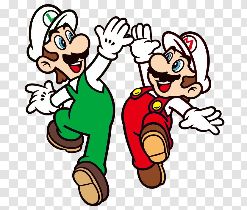 Super Mario Bros. Luigi New Bros - Series Transparent PNG