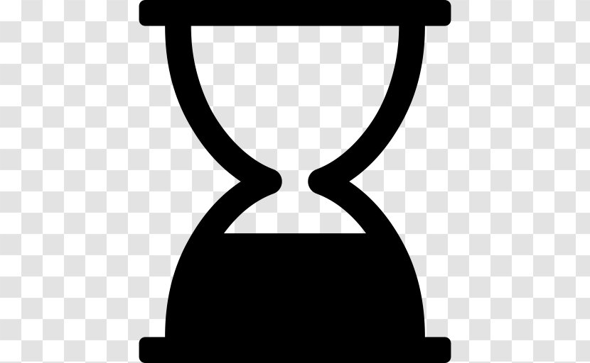 Hourglass - Black - Monochrome Photography Transparent PNG