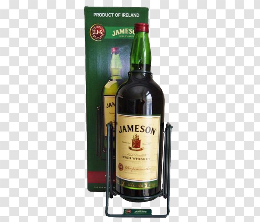 Liqueur Jameson Irish Whiskey Scotch Whisky - Dessert Wine Transparent PNG