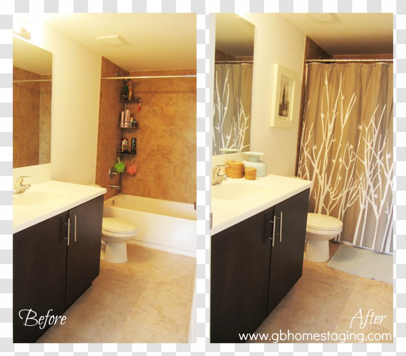 Bathroom Home Staging Interior Design Services Kitchen - Room Transparent PNG
