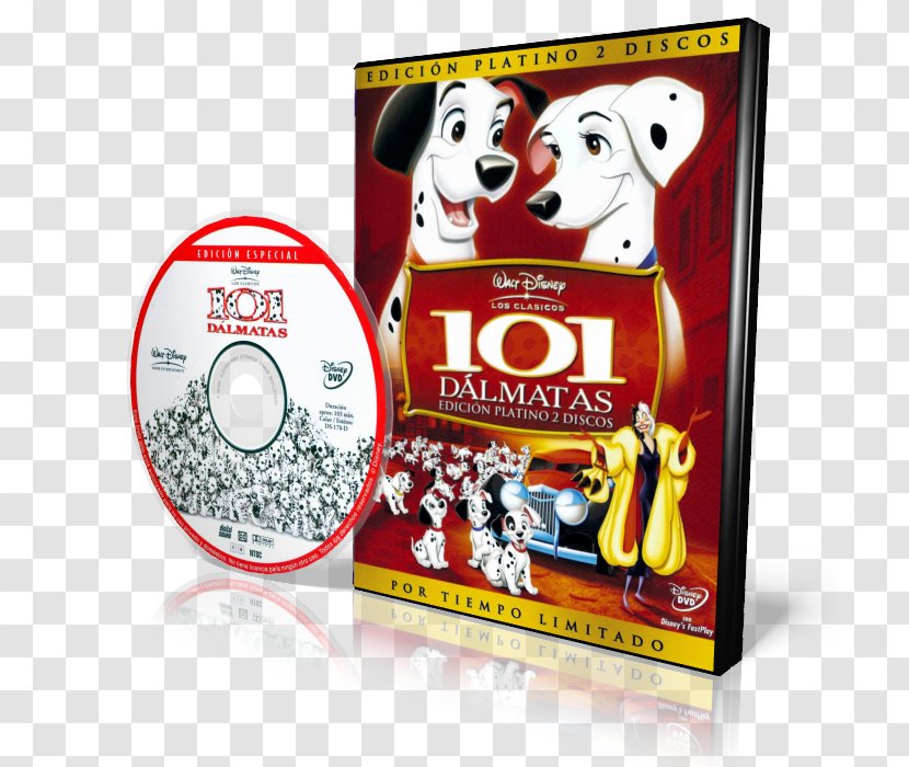 Walt Disney Platinum And Diamond Editions DVD The Company Actor Film - One Hundred Dalmatians - Dvd Transparent PNG
