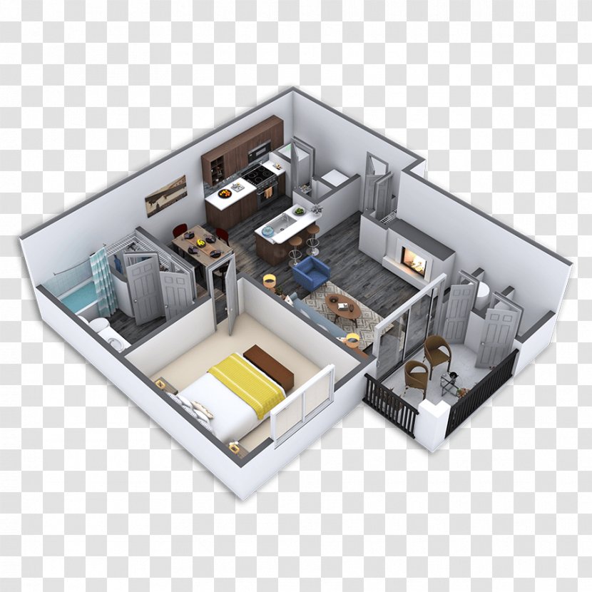 Griffis Lakeline Station Apartment Floor Plan Renting North Austin - Texas Transparent PNG