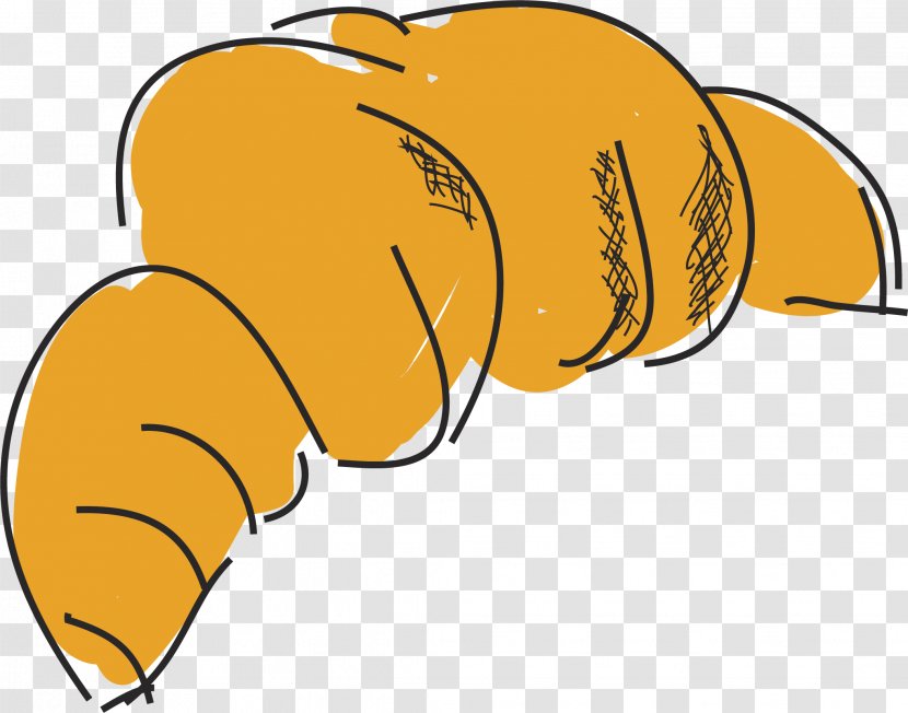 Croissant Illustration - Area - Vector Of Croissants Transparent PNG