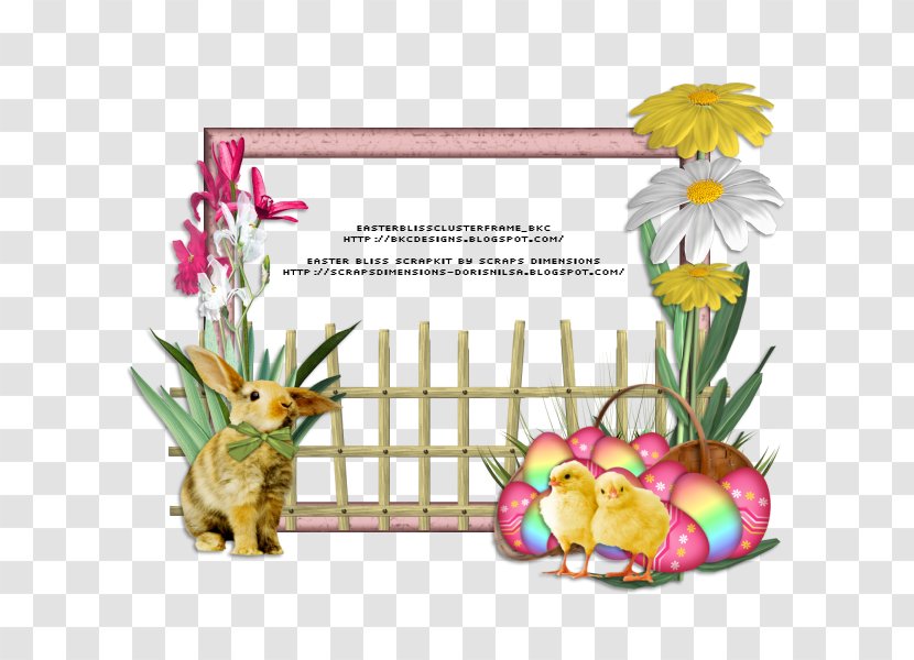 Easter Bunny Picture Frames Praznik - Food - Border Transparent PNG